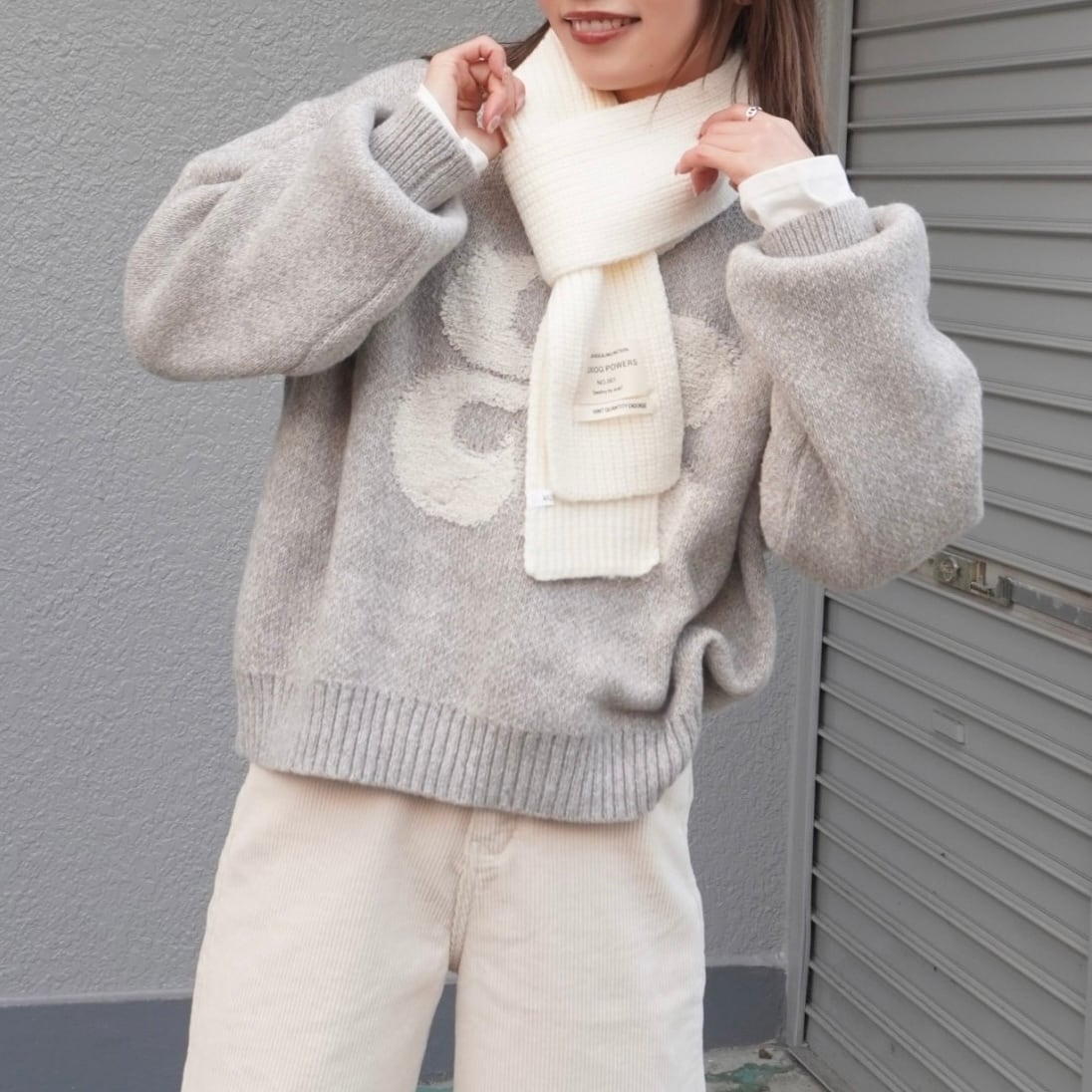 タグポイントマフラー 5280912 (1021) | gossara(ゴサラ)