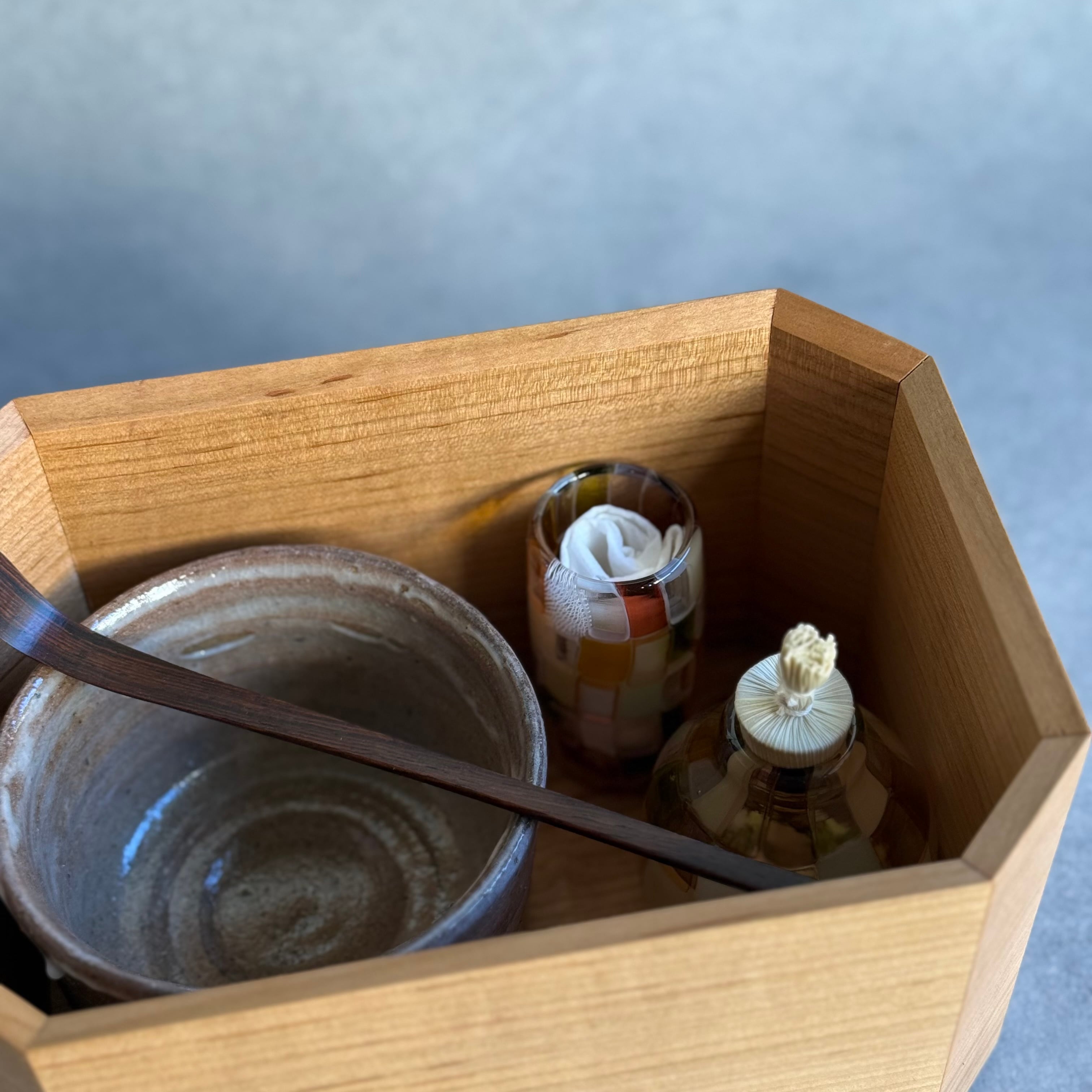 みずのみさ モザイク茶巾筒 | gallery 一白