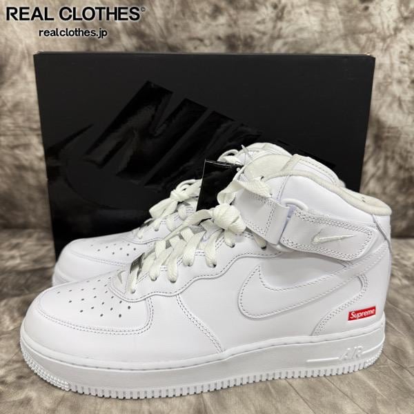 未使用】Supreme×NIKE/シュプリーム×ナイキ AIR FORCE 1 MID SP