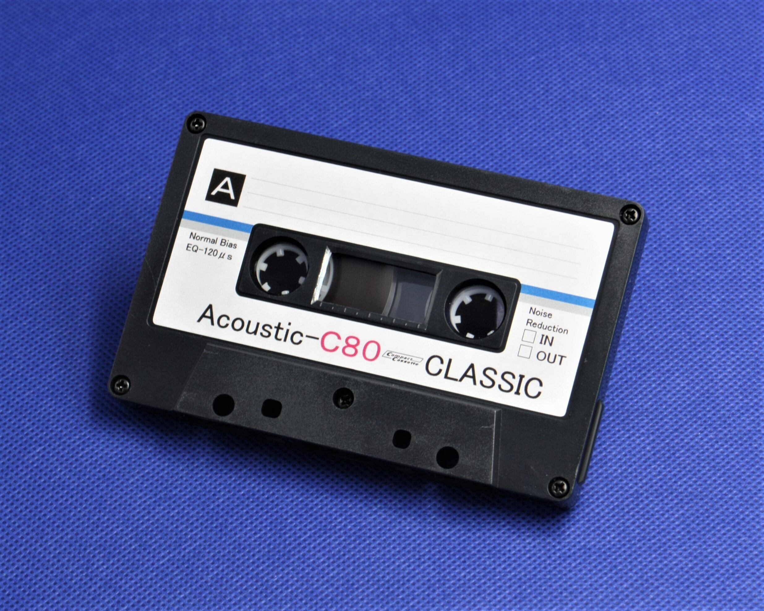 C80＜アコースティックⅡ＞レトロ調デザインのカセットテープ | 向実庵