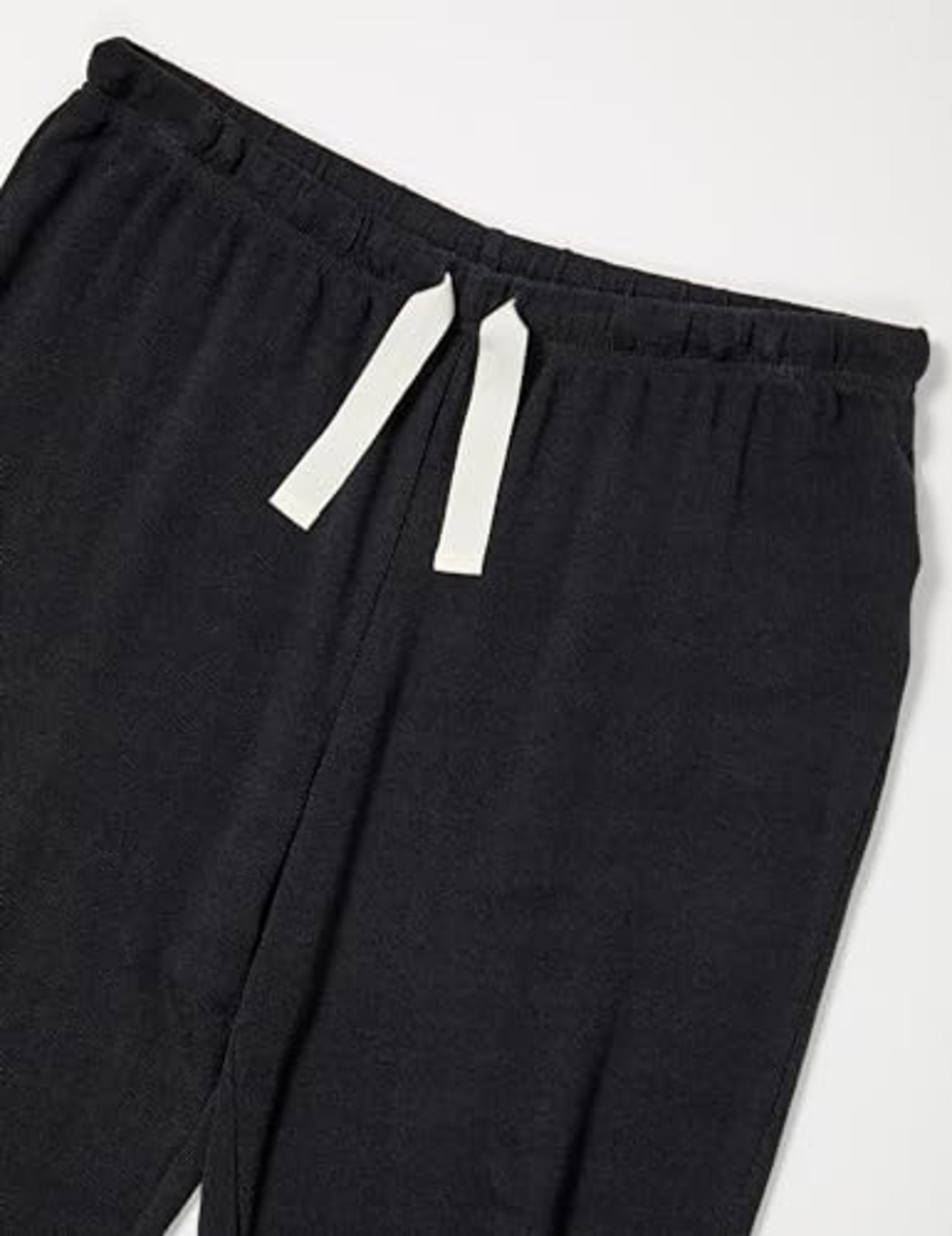 ジョガー パジャマボトムス ライトウエイト ラウンジウェア 大きいサイズ テリーコットン レディース ブラック XL