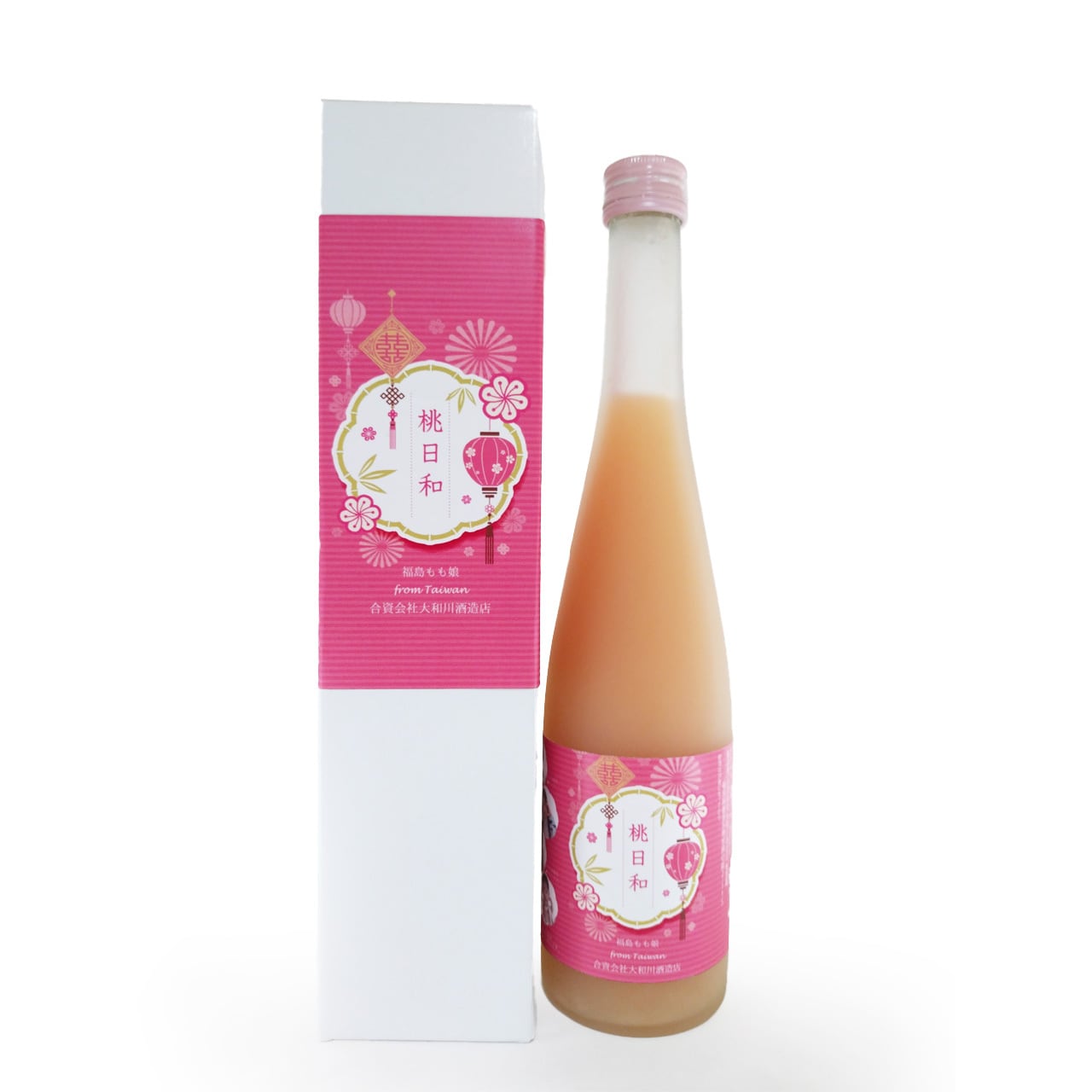 ピーチリキュール 桃日和 福島もも娘パッケージver | Kanpai
