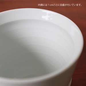 波佐見焼　wabi cup　ロープ　ホワイト（金・銀）　1-120