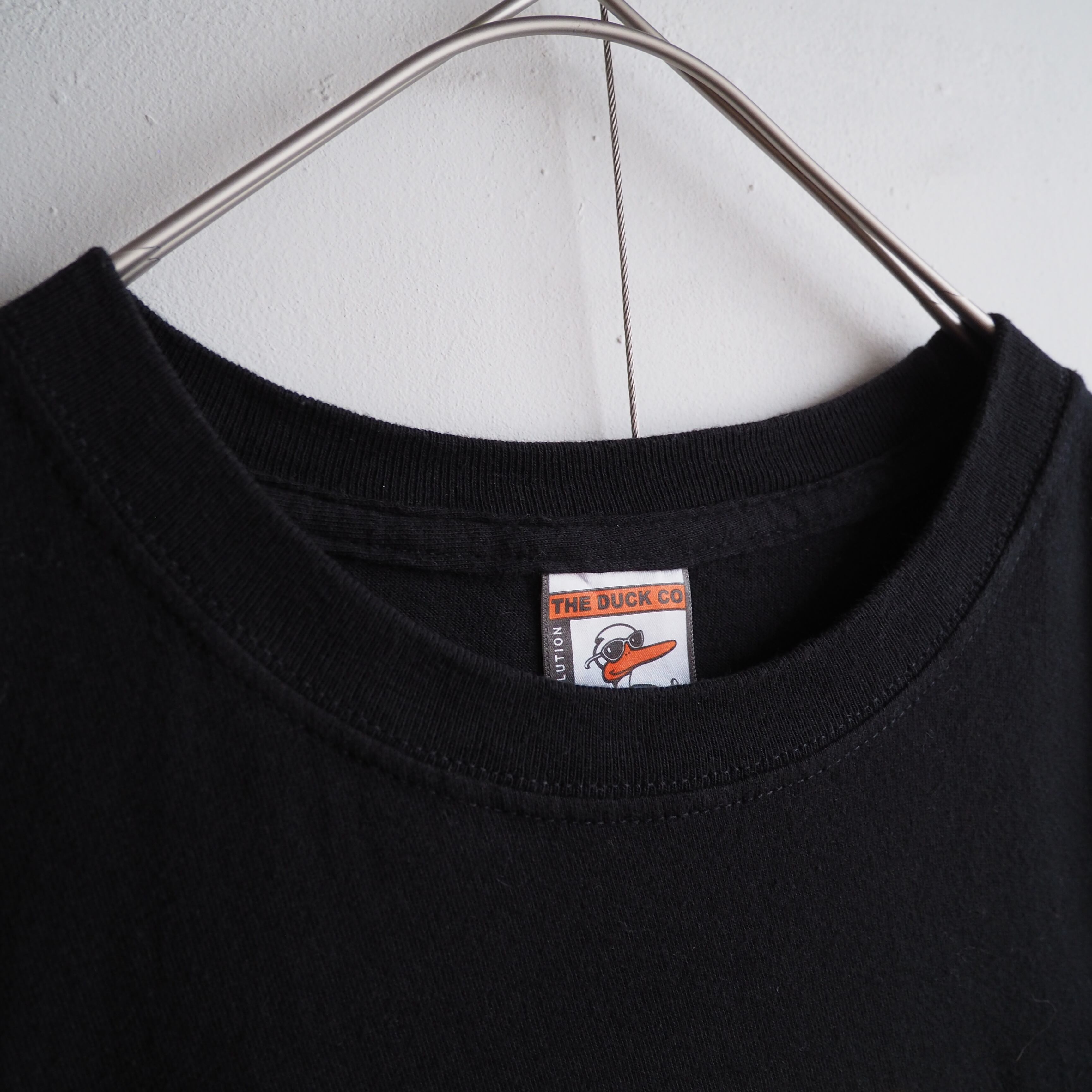 ” Animal wars ” Movie parody printed Black loose silhouette Tee