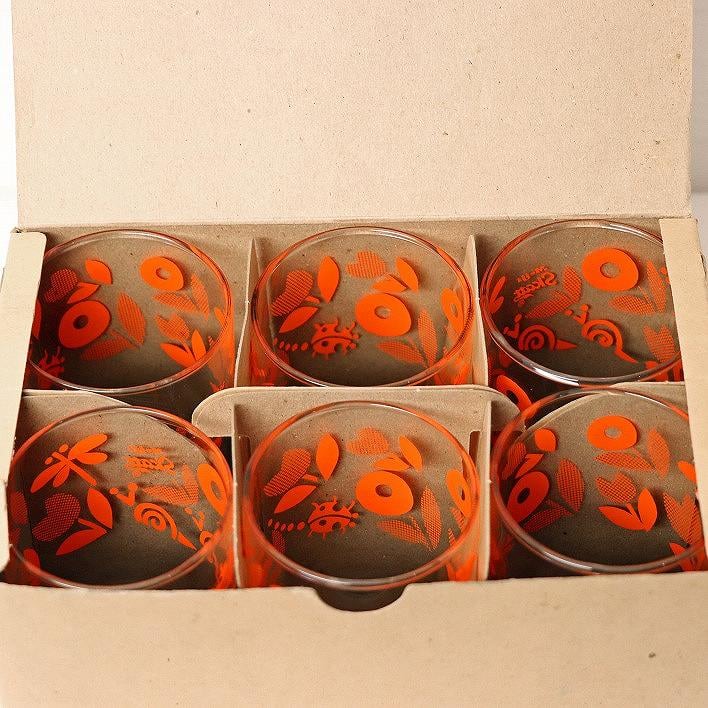 明治スカット・グラス・6個セット・No.170907-41・梱包サイズ60