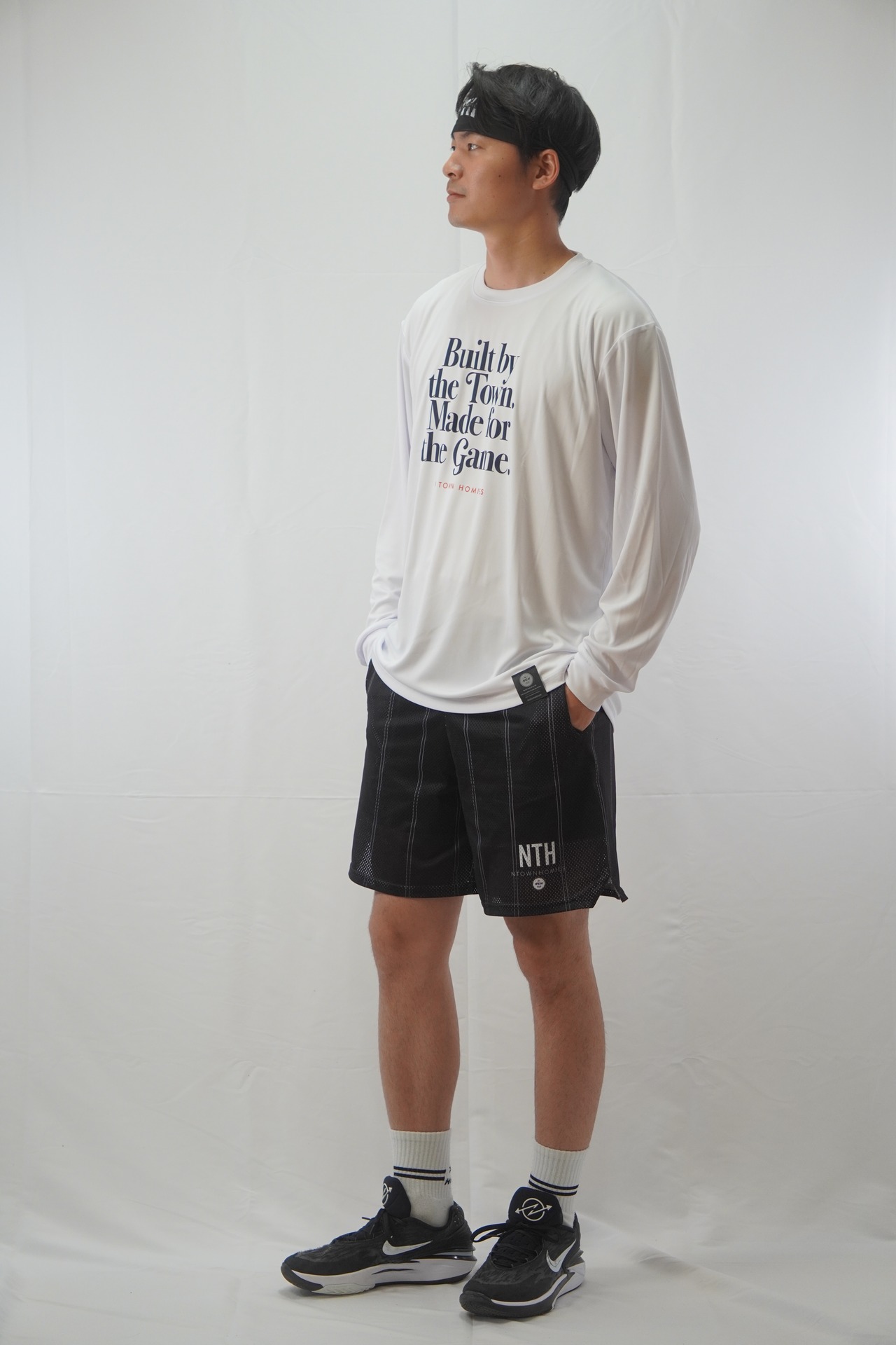 TOWN BUILT L/S TEE color White - 5