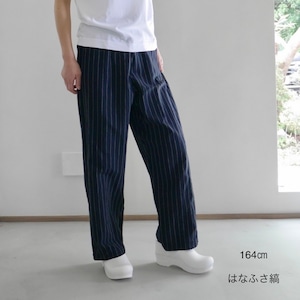 会津木綿ダボダボパンツ(+20cm丈) 現行モデル　YAMMA ヤンマ産業（ソフトサルエルパンツ）