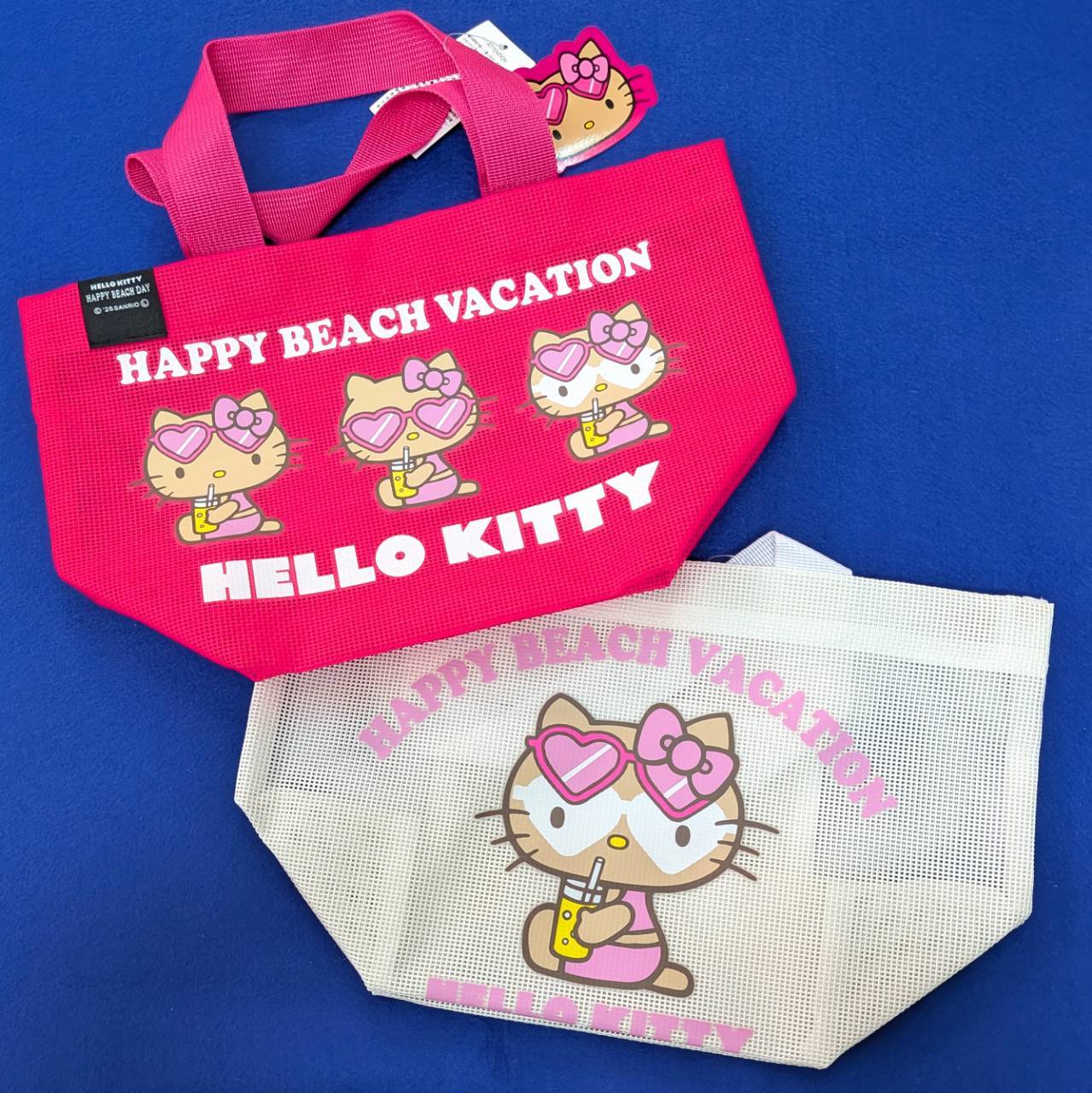 日焼けキティ メッシュバッグ | 沖縄のおみやげ屋 海島