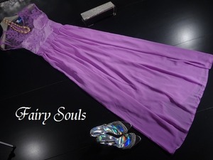 ★13号(XL)☆胸元レースセクシーなロングドレス(OPN5172)