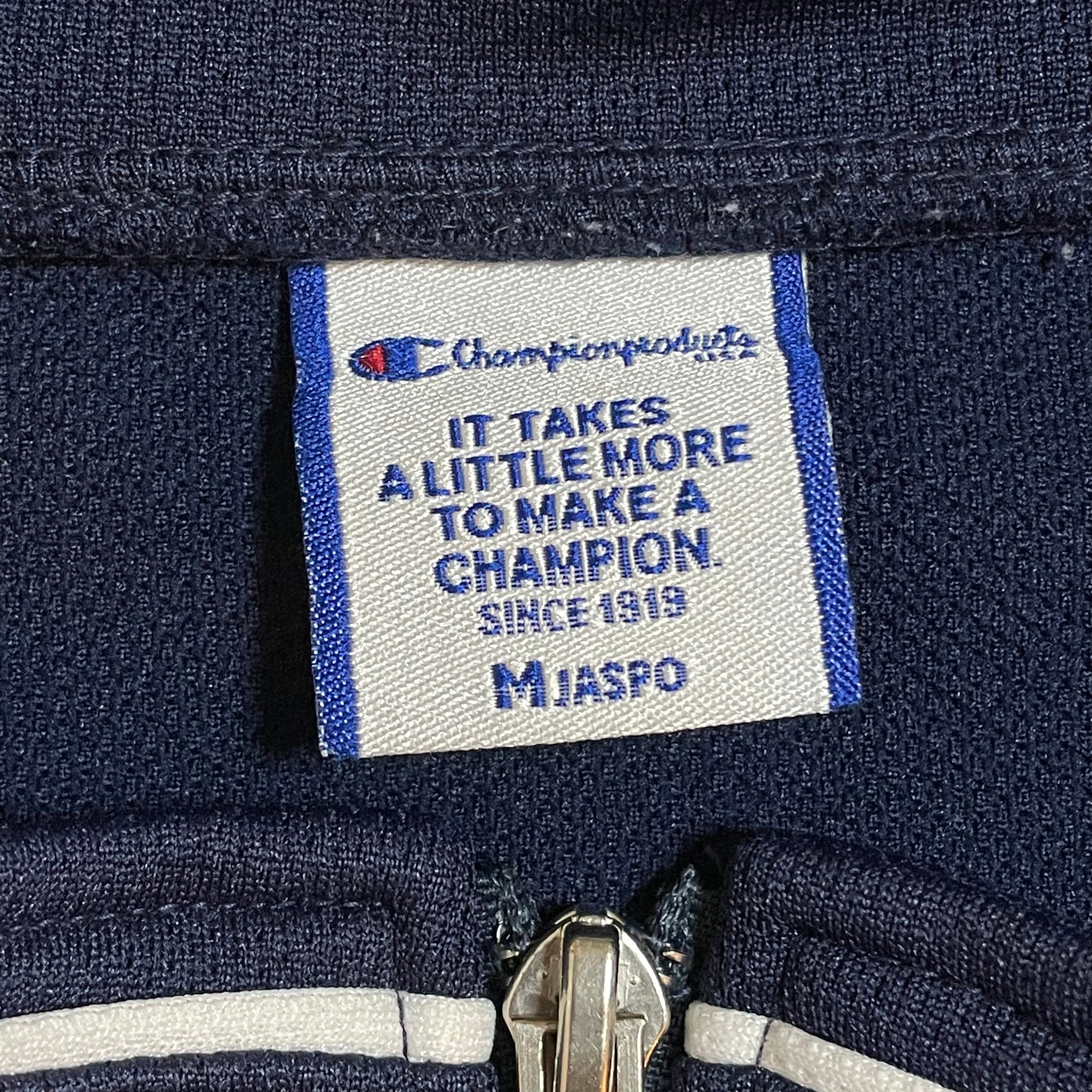 【FILA】ロゴ刺繍　ジップアップブルゾン　ジャケット　　used AS16