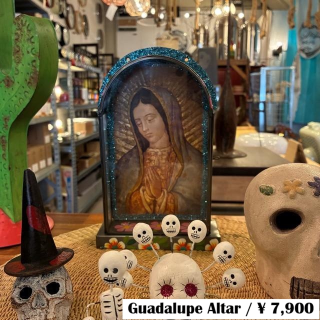 Mexico Guadalupe Altar (2 types) - Virgin Mary, Brown Madonna, Catholic Mexico Guadalupe Altar (2 types) - Virgin Mary, Brown Madonna, Catholic