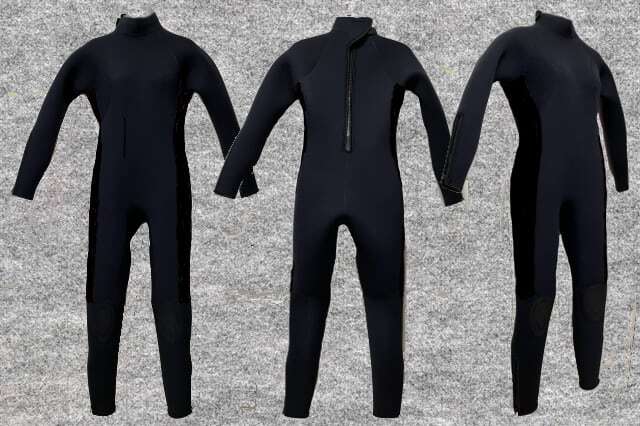 値下げ！ＷＳＭジャージエアサークル起毛３ｍｍウエットボートコートwsm0319WJ22K新古 エアホット起毛ジャージ3mmダイビングフルスーツ（ノーマルファスナー