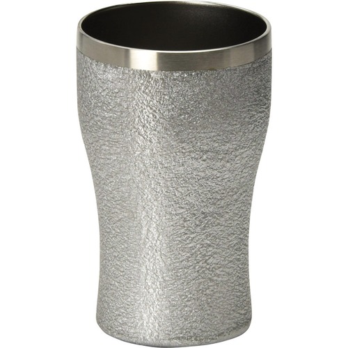 ルミナス 真空二層タンブラー 390mL シルバー LMS-2052B