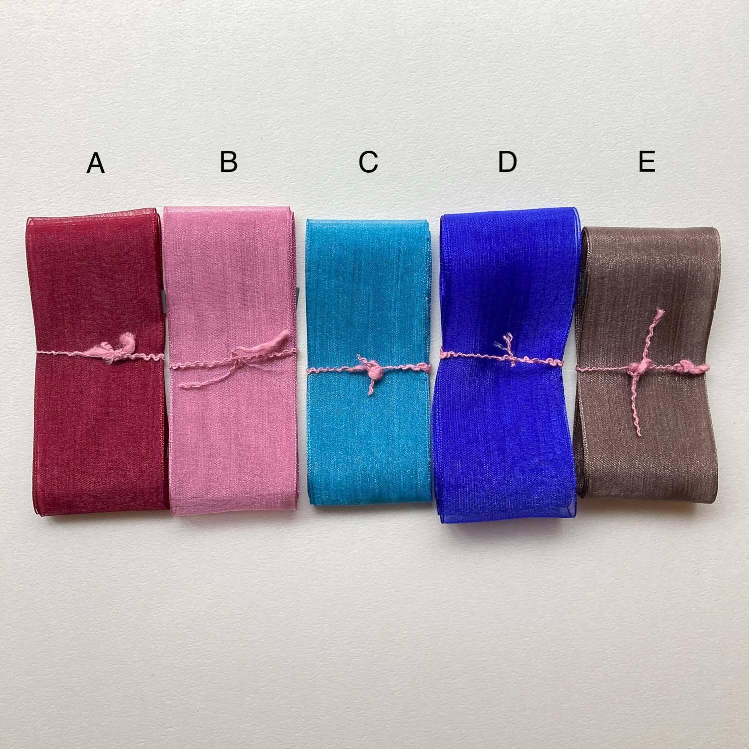 再入荷〉フランスオーガンジーリボン（1mカット） | Dua-アクセサリー