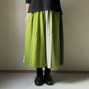 【Xさま専用】10)  ワイドパンツ ショート ポケット  コットン  GR/NV  玉木新雌 tamaki niime