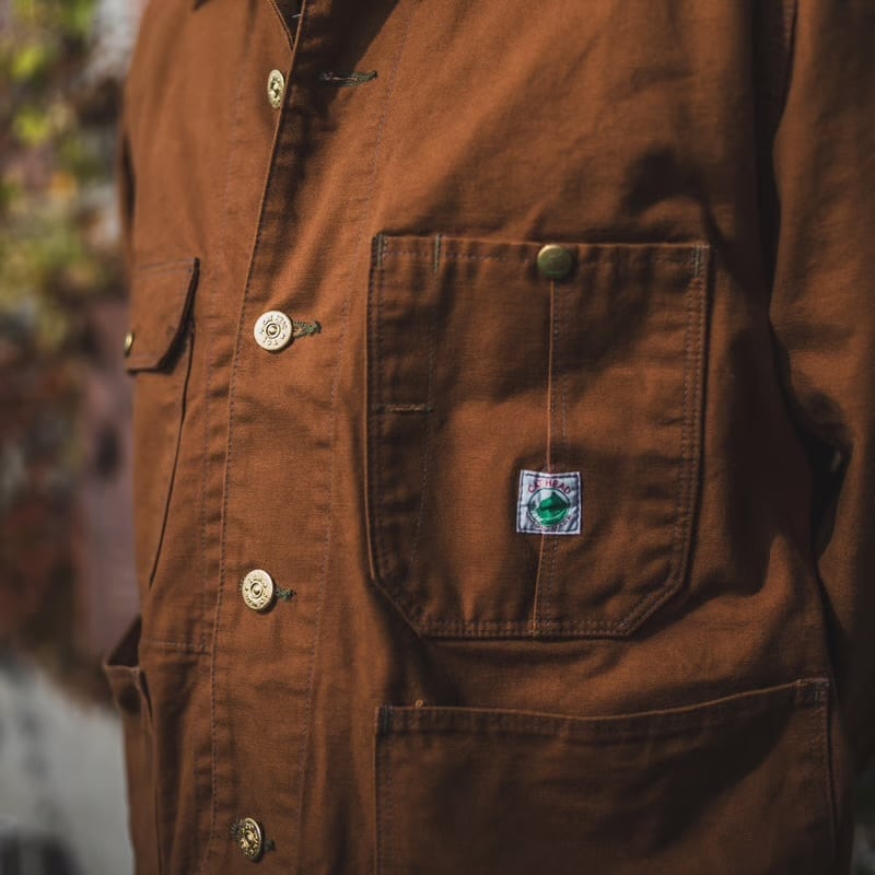 TCB(ティシービー) Cat Head Jacket Brown Canvas | jeanskokubo