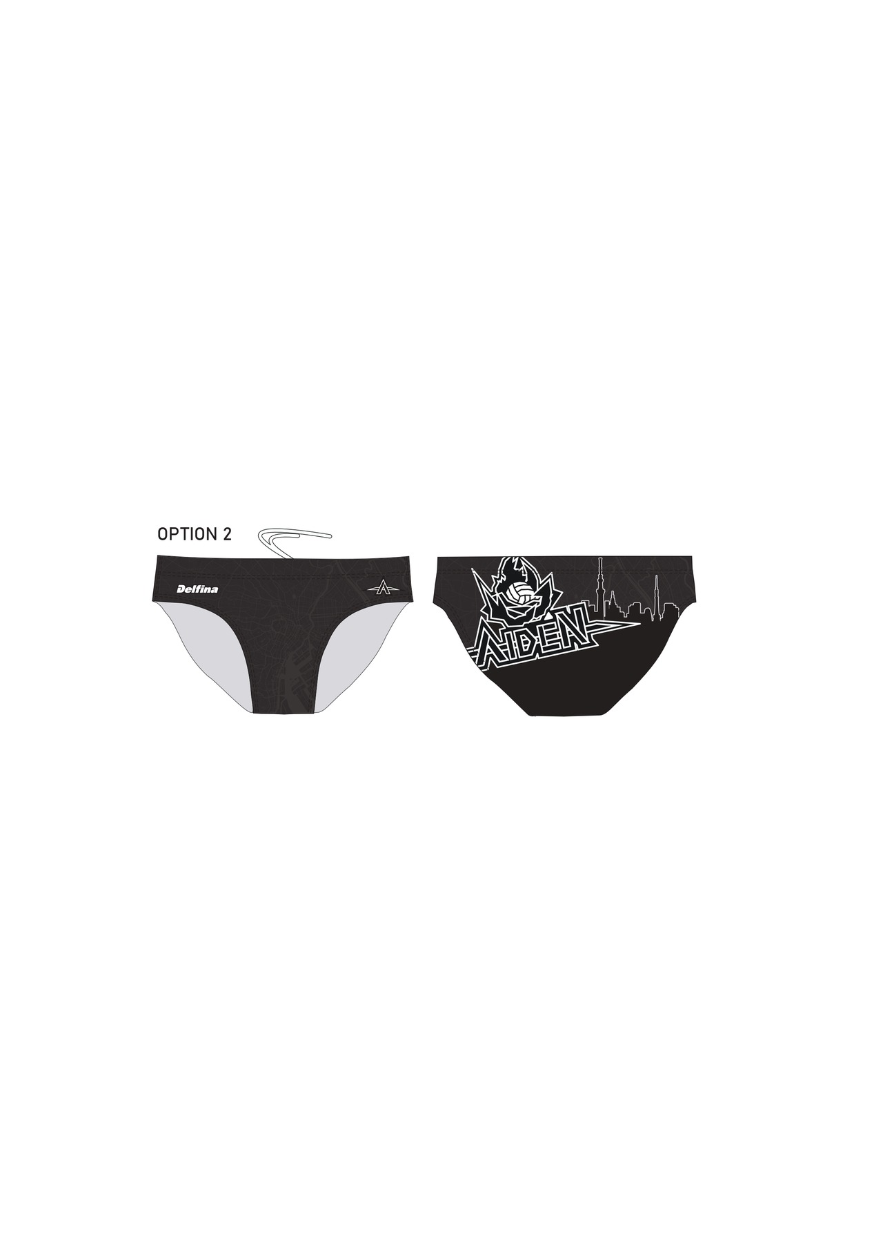 Delfina - AIDEN TEAM MEN'S WP SWIMSUIT 2026 for FAN