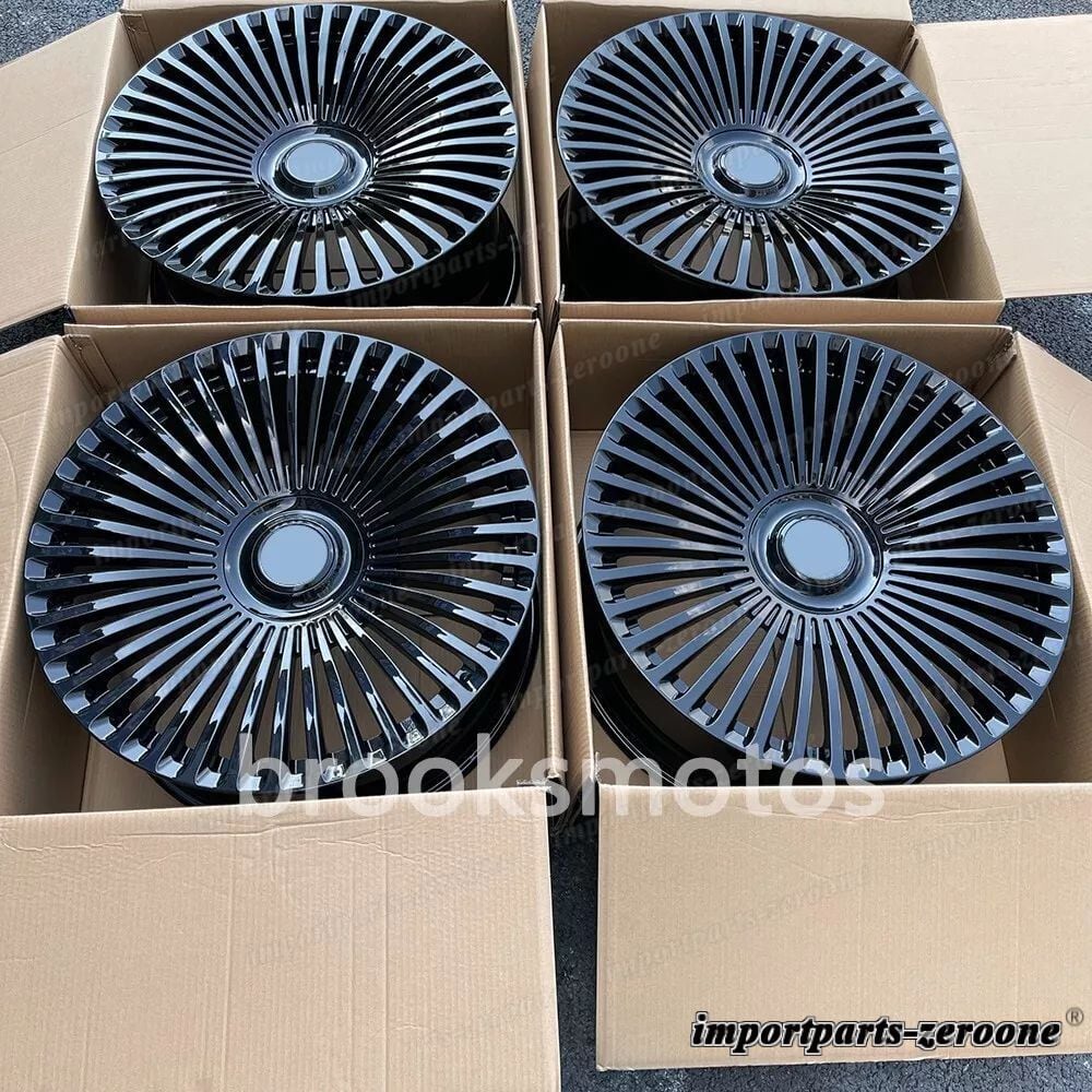 20インチ鍛造グロスブラックホイールフィットメルセデスベンツ