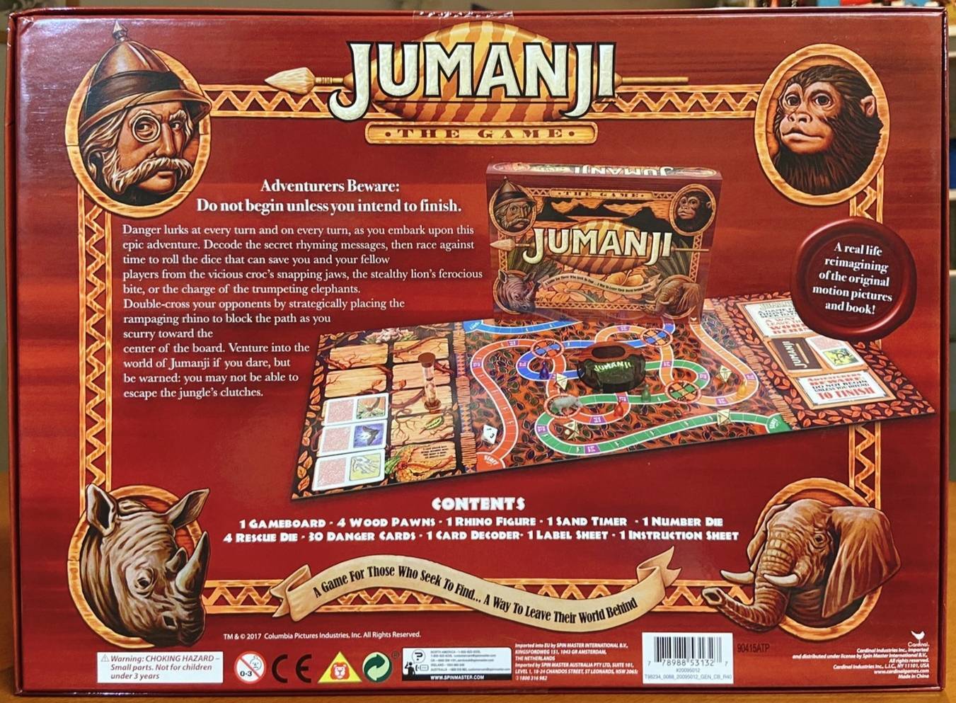 ジュマンジ ザ ゲーム アクションゲーム ボードゲーム/JUMANJI The Game ActionGame BoardGame 海外