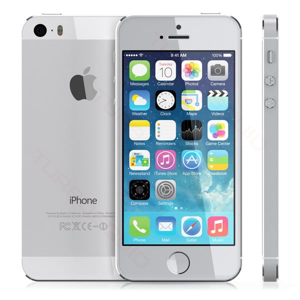 iPhone5S Simフリー16GB シルバー国内版 ME333J/A 未使用美品 ...