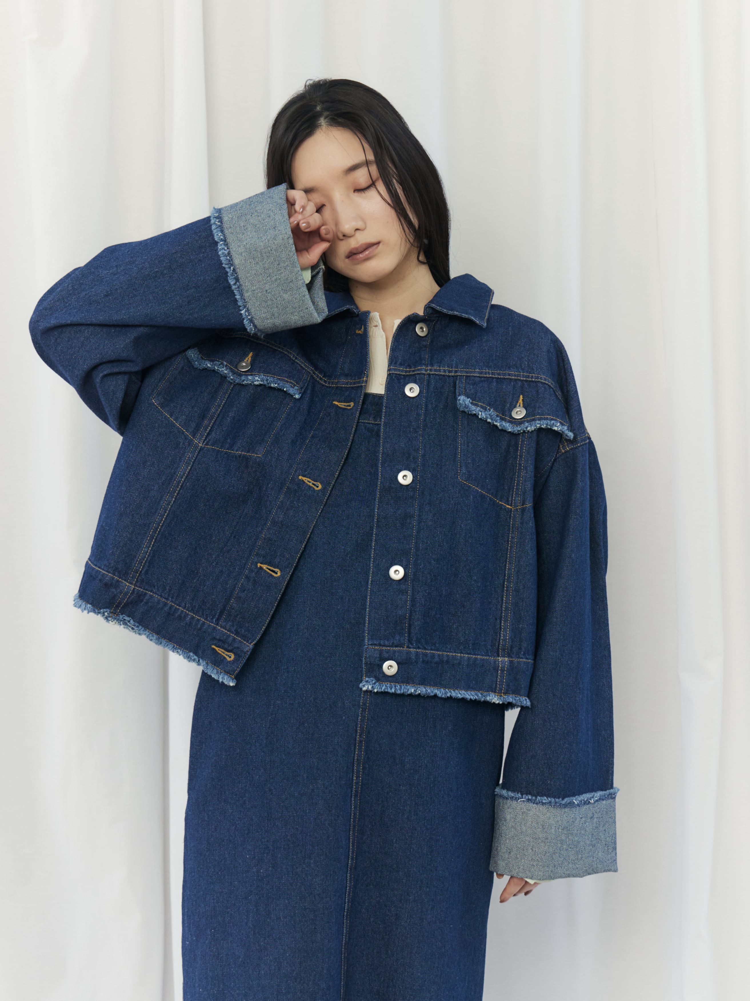 FRINGE DENIM JACKET(フリンジデニムジャケット)【5613017】