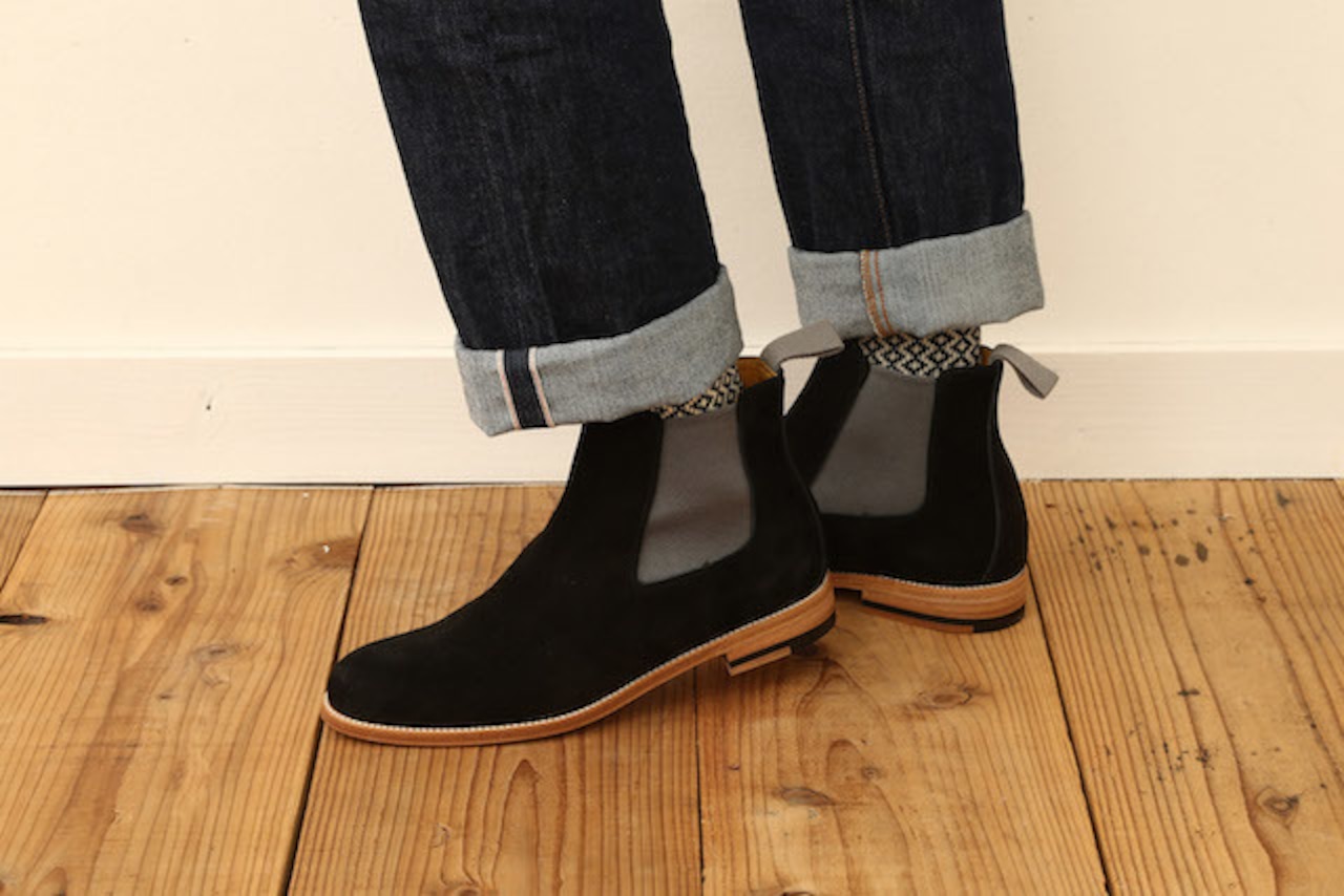 SIDE GORE BOOTS (SUEDE)