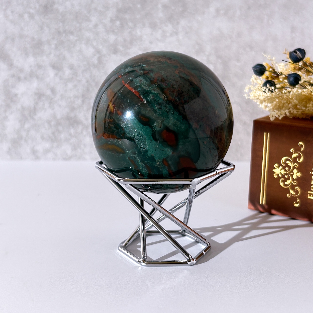 オーシャンジャスパー スフィア * Ocean jasper * 天然石