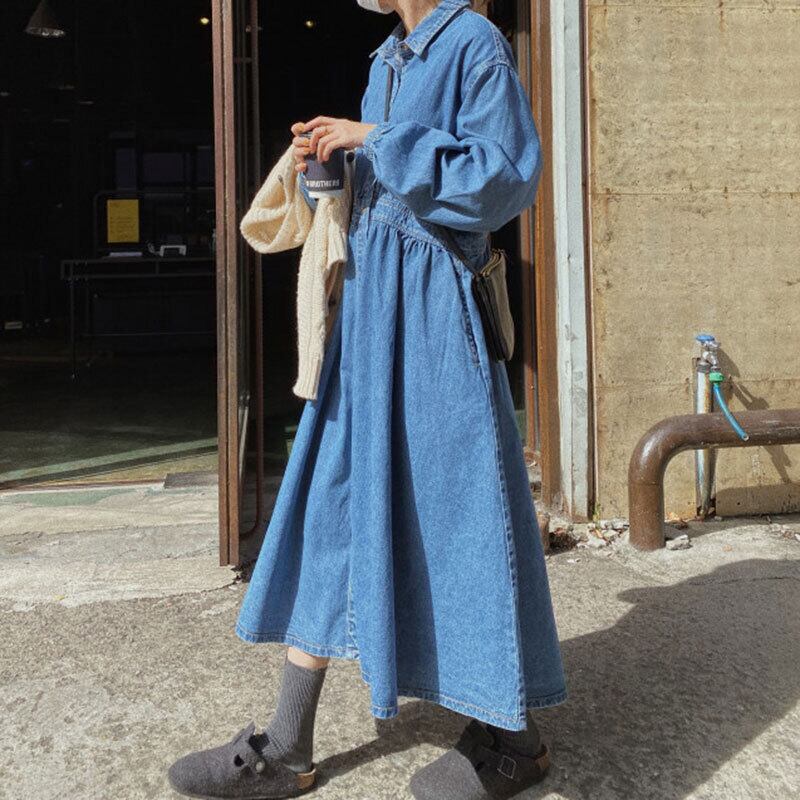 【ELODIE NELSON】(38)タグ付き 日本製 フレア ロングワンピース