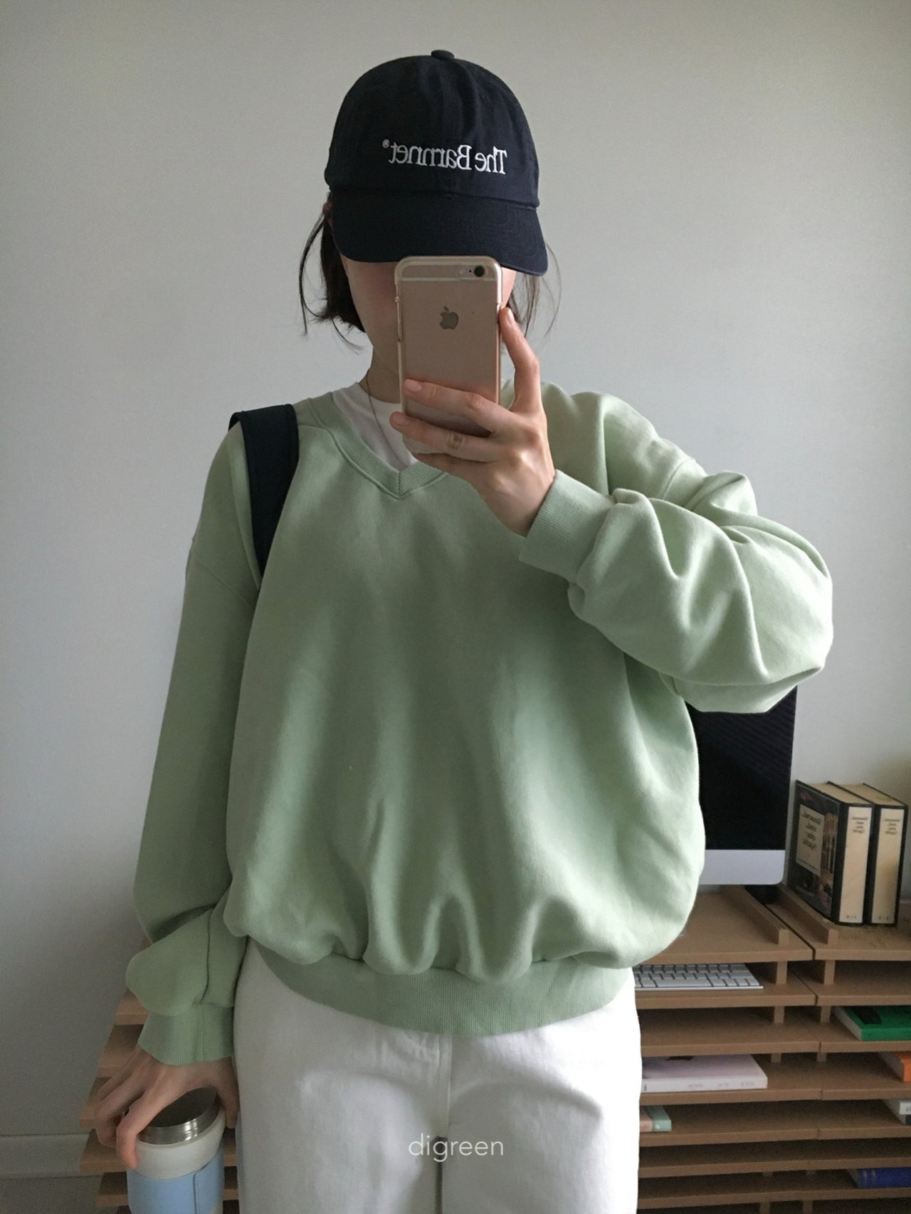 digreen 26/SS (Mom)Vネックトレーナー