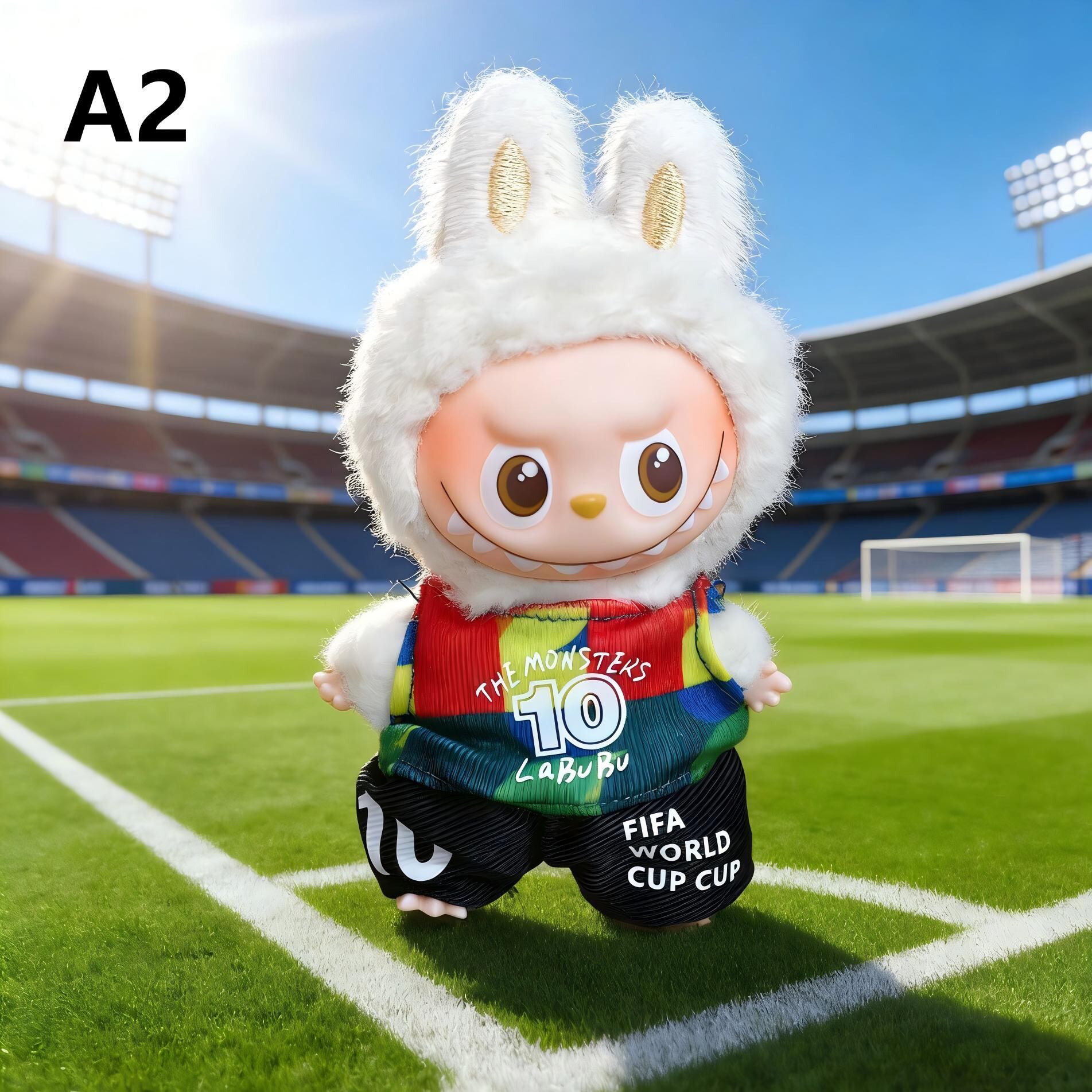 Labubu 4代用 カジュアル 2026 サッカー ユニフォーム トップス+パンツ