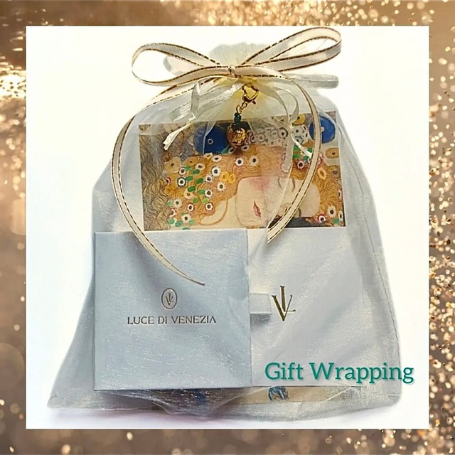 揺れる薔薇のネックレス　コニャック