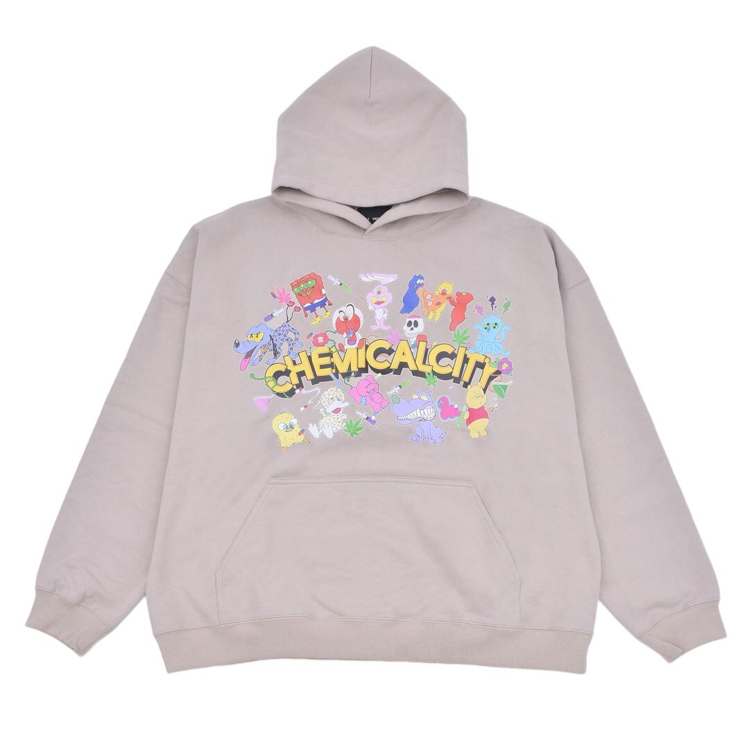 ZAC VARGAS】chemicalcity HOODIE(6色展開) | AYIN