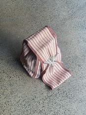 Lua tribe／Cotton sholder bag（pink）