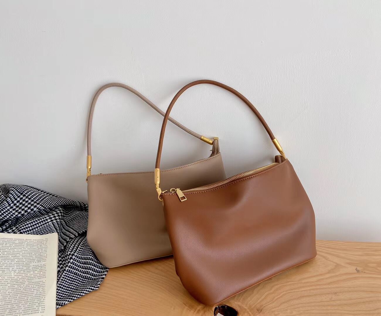 柄ハンドバッグ