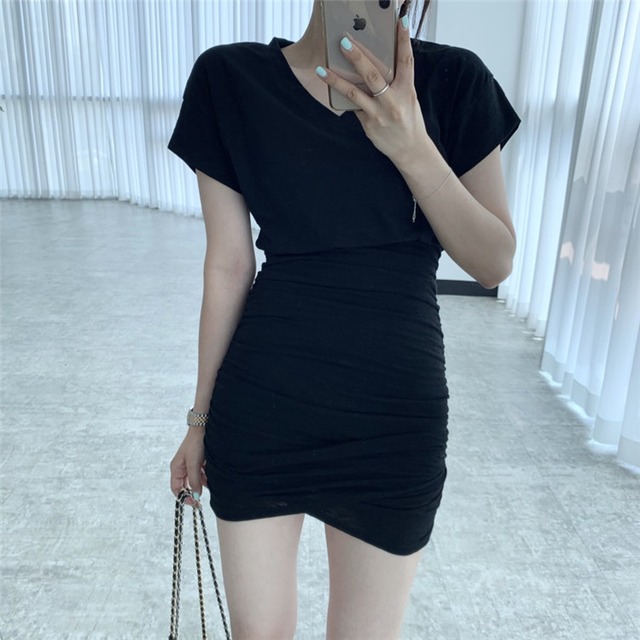 INSスタイル カジュアル 大人気 韓国 ニュースタイル スリムフィット エレガント サマー