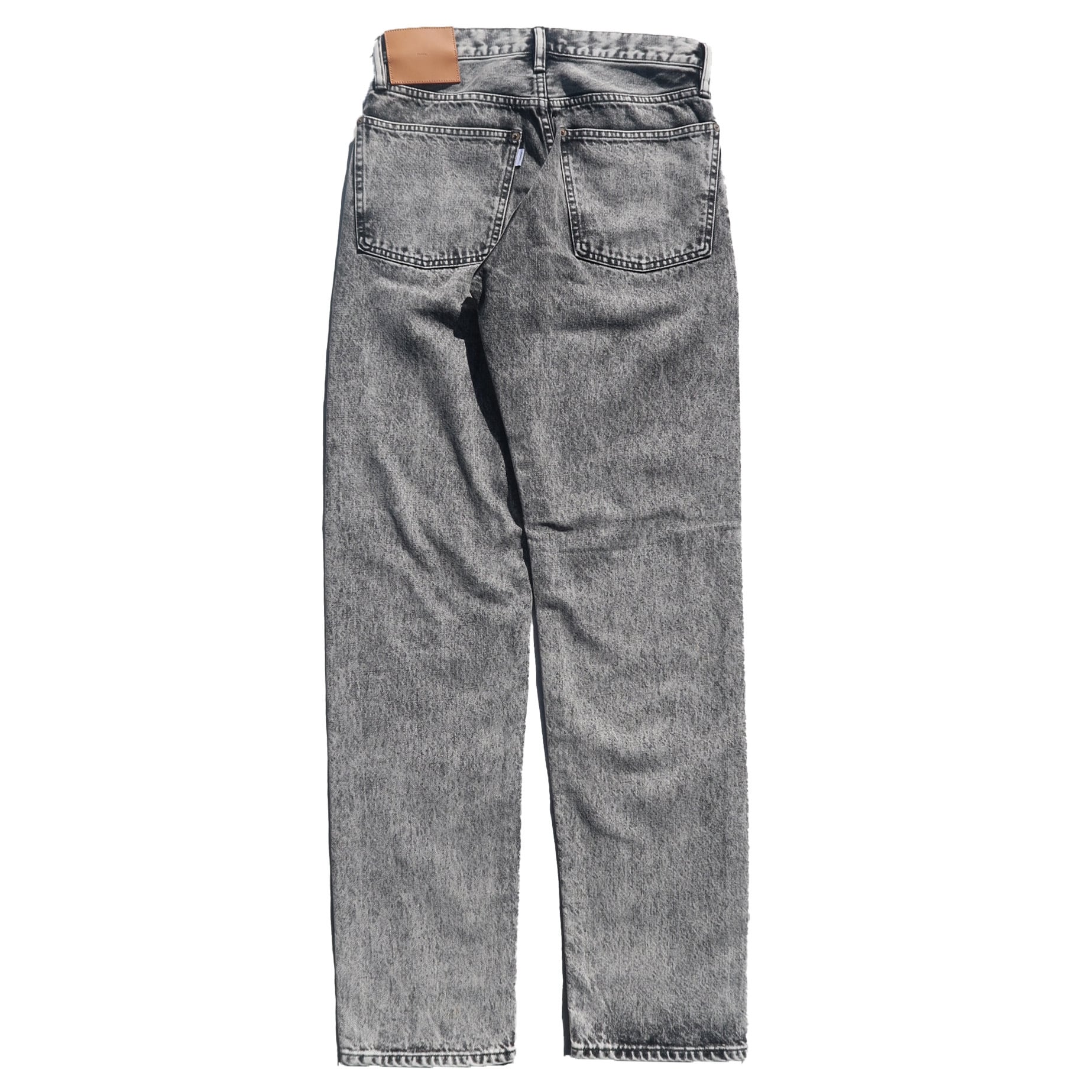 SUGARHILL 24SS ACID WASHED MODERN DENIM REGULAR TROUSERS (Acid  