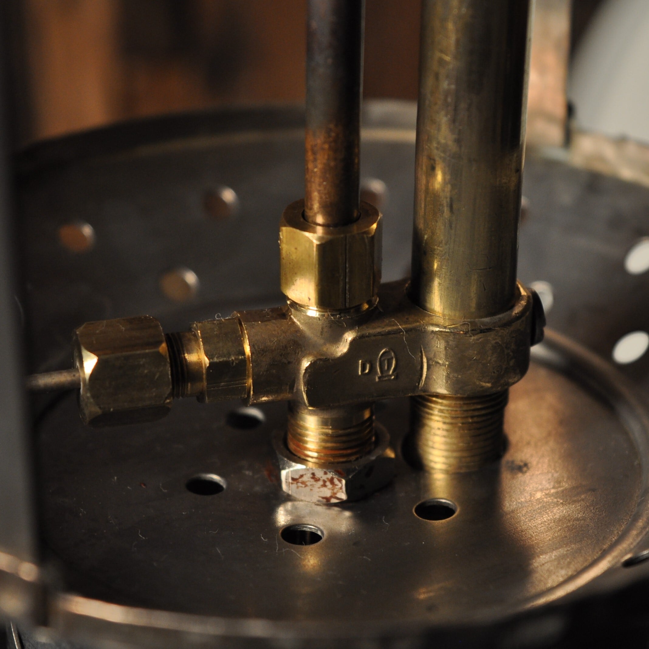 コールマン 228D 1949年製造B期 鏡面加工 ツーマントル ランタン