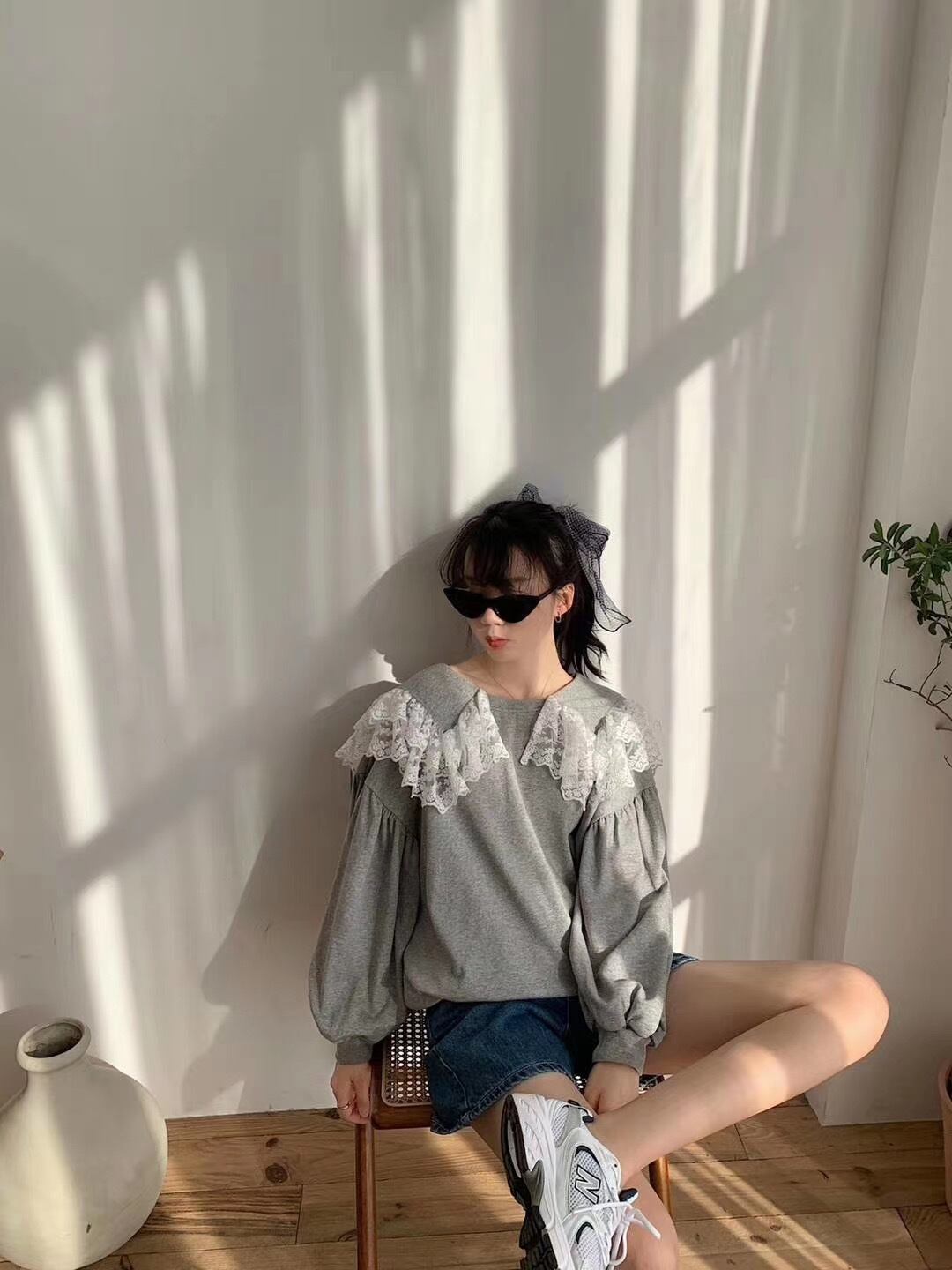 セーラーカラートップス