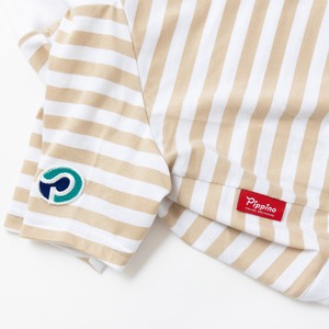 ボーダーTシャツ　beige / イタグレ服