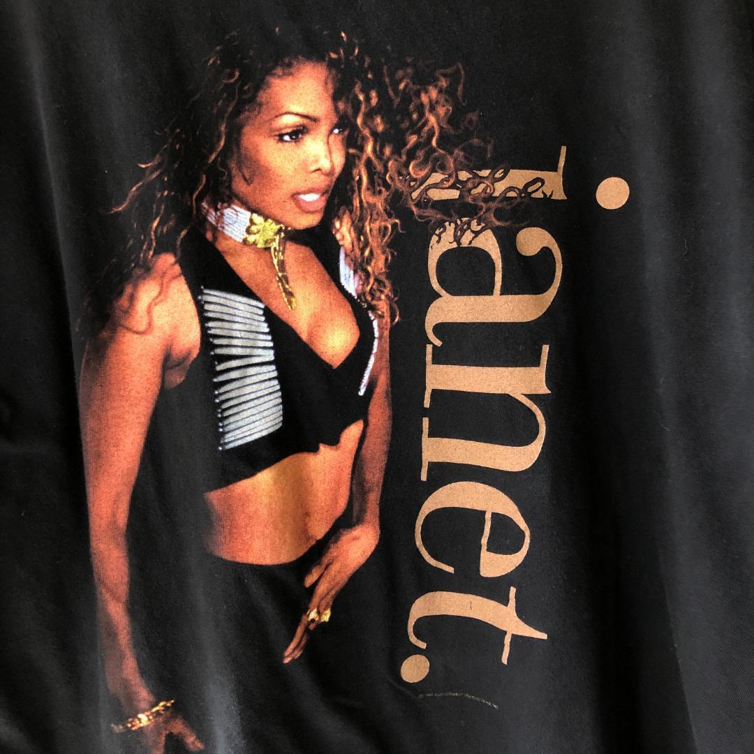 XZ511 90s Tシャツ janet. ワールドツアー ジャネットジャクソン