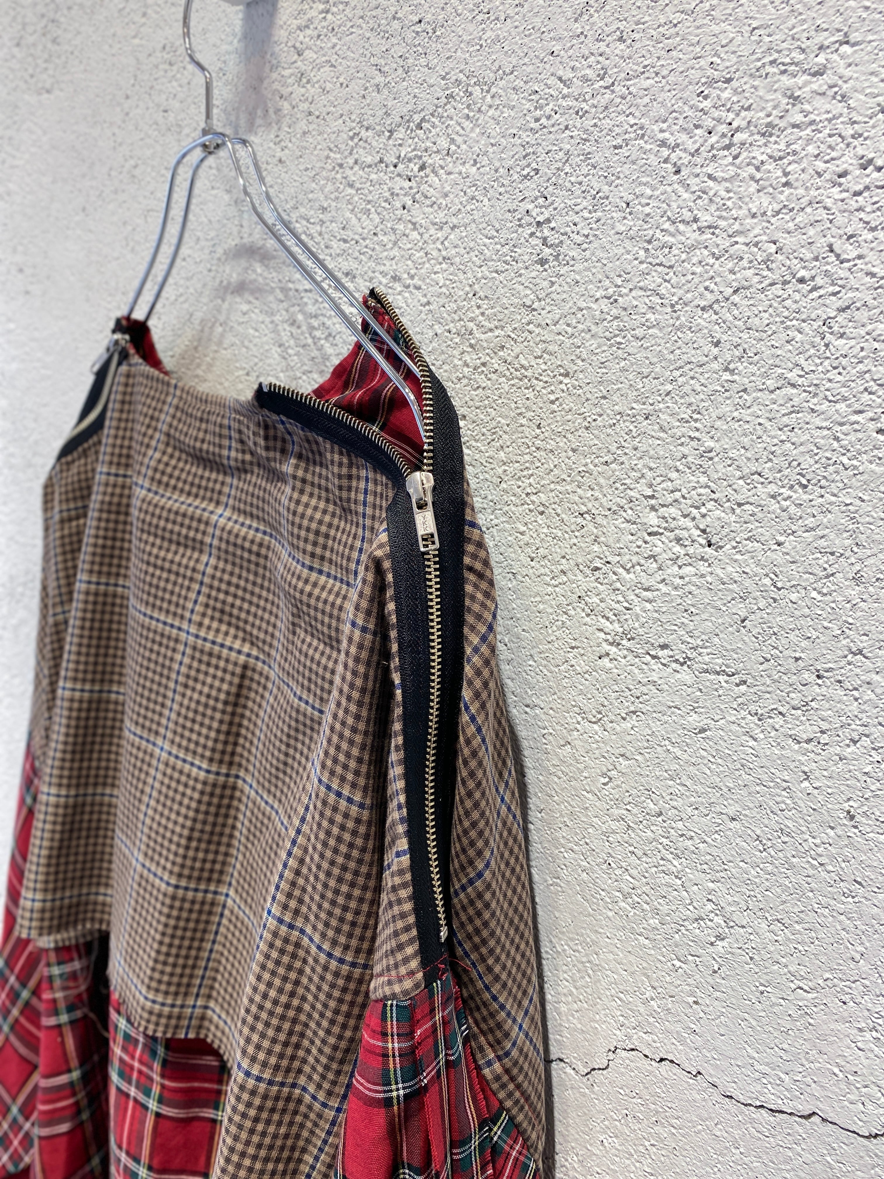 KIDILL / GAUZE SHIRT / RED CHECK × BROWN CHECK | ふぁいん KIDILL / GAUZE SHIRT / RED CHECK × BROWN CHECK | ふぁいん