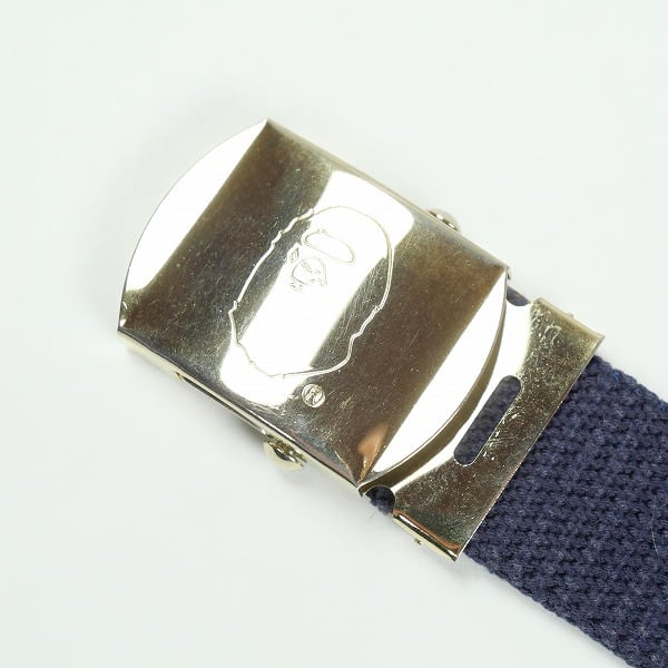 Size【フリー】 A BATHING APE ア ベイシング エイプ APE GI BELT NAVY