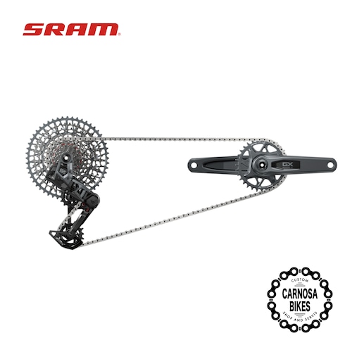 【SRAM】GX EAGLE AXS Transmission Groupset [GXイーグル アクセス トランスミッション グループセット] 170mm
