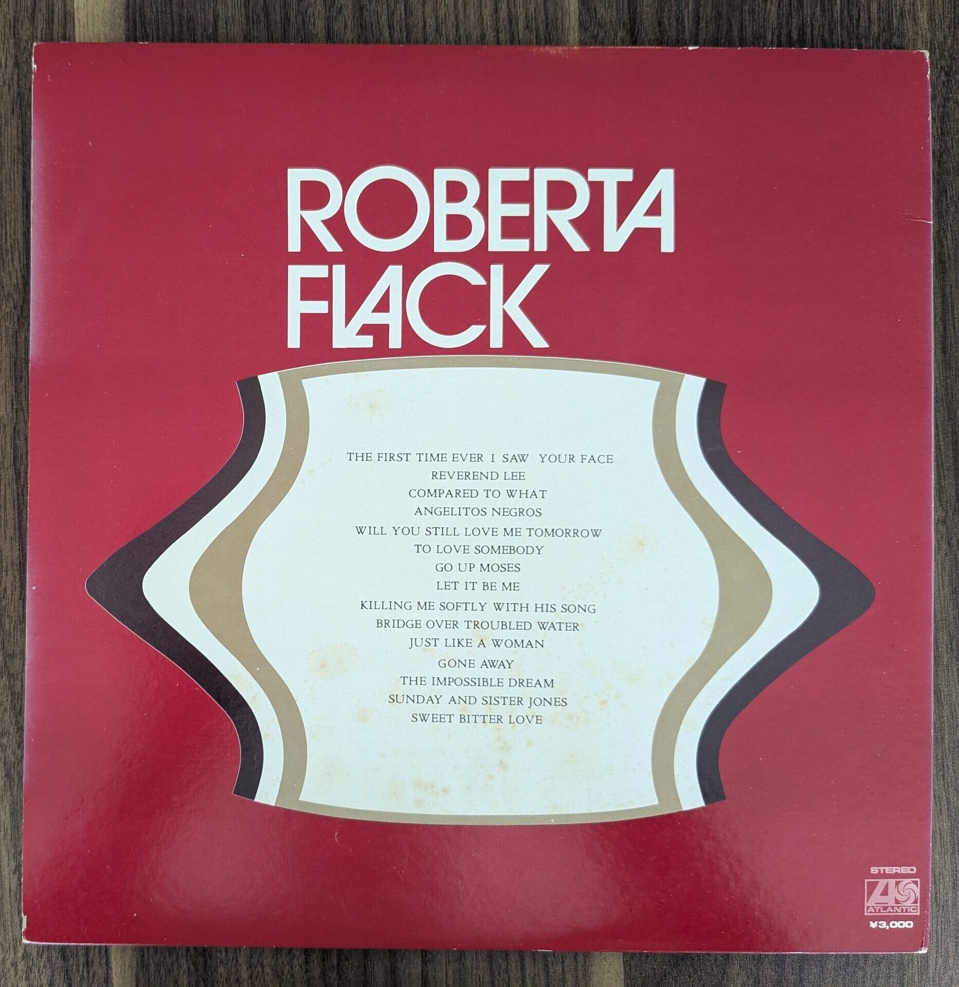 ロバータ・フラック「ロバータ・フラック」：LPレコード | 音とこだま