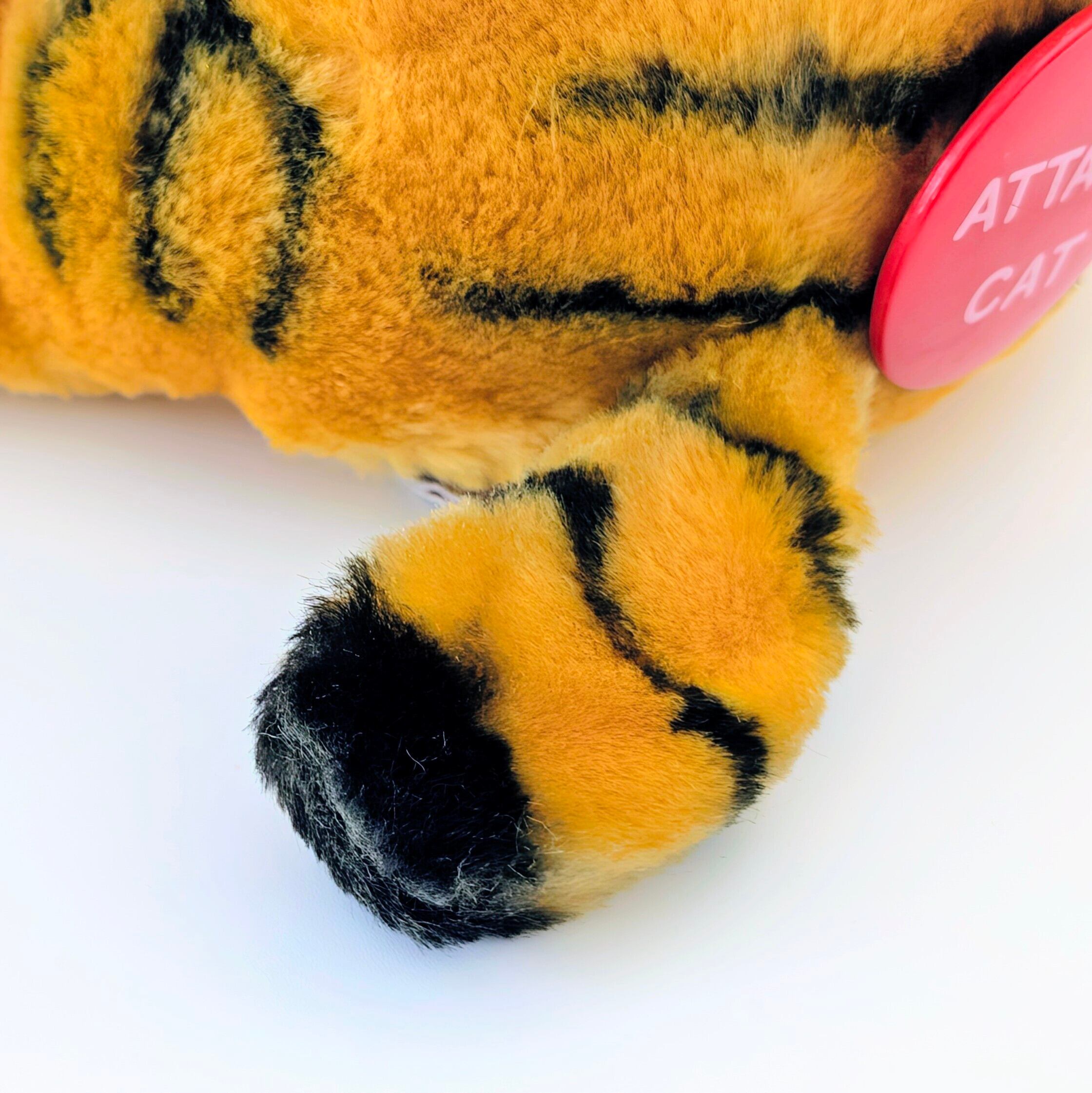 ☆ VINTAGE 1980年代初期 ☆【 Garfield ( ガーフィールド ) 】『 GARFIELD ATTACK CAT 』吸盤付きぬいぐるみ プラッシュ plush 1980年代年製 〚アメリカン雑貨 アメトイ〛