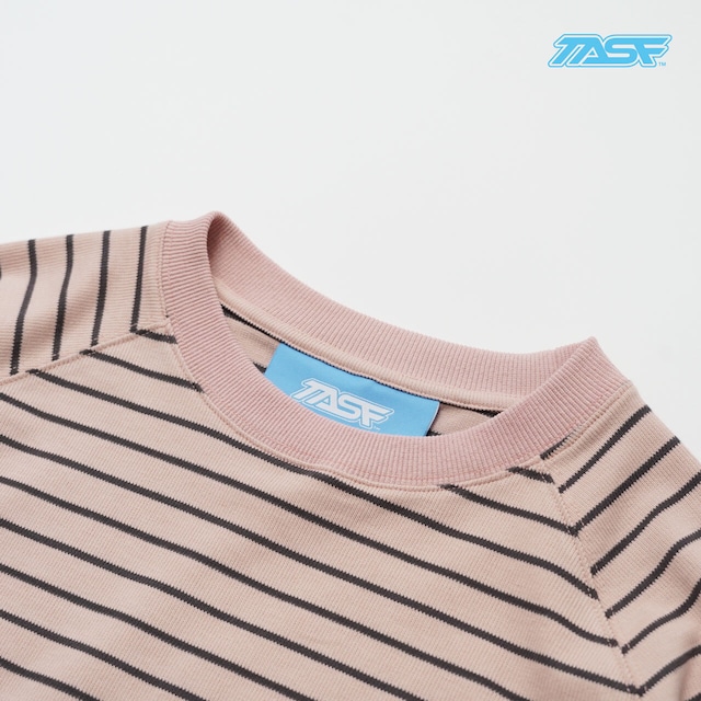 TASF  /  BASSque Shirt  /  Pink×Gray