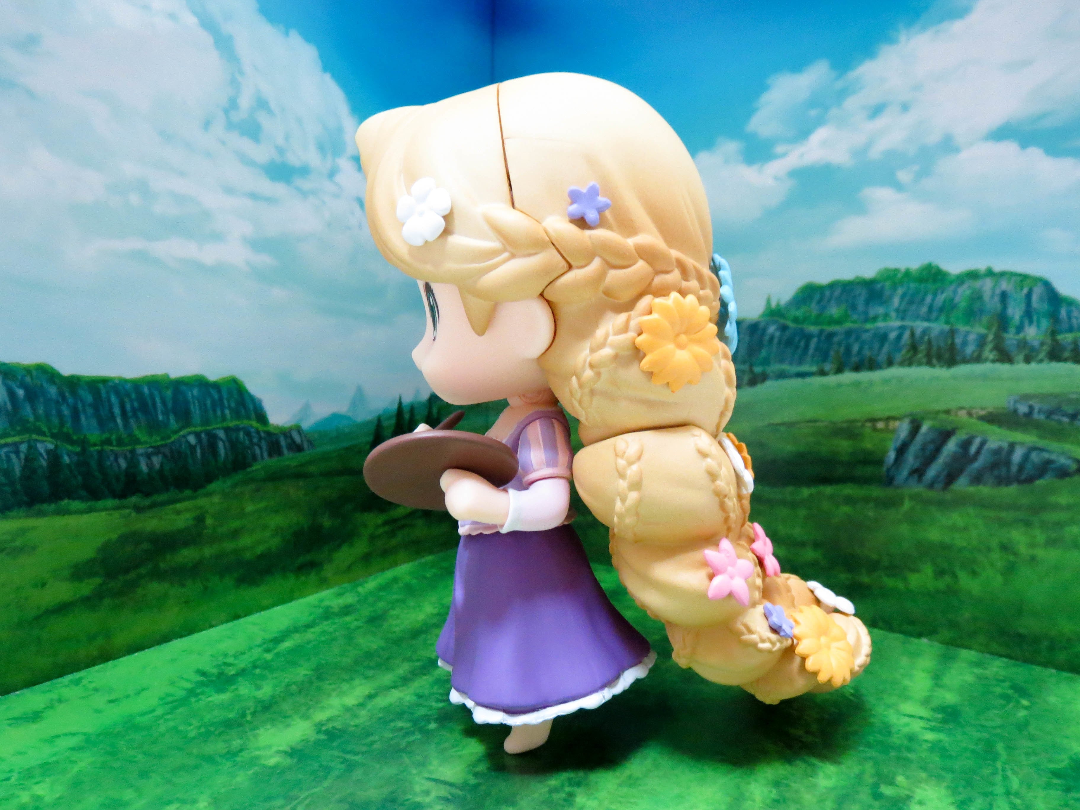 SALE】【804】 ラプンツェル 髪パーツ ポニーテール ねんどろいど 