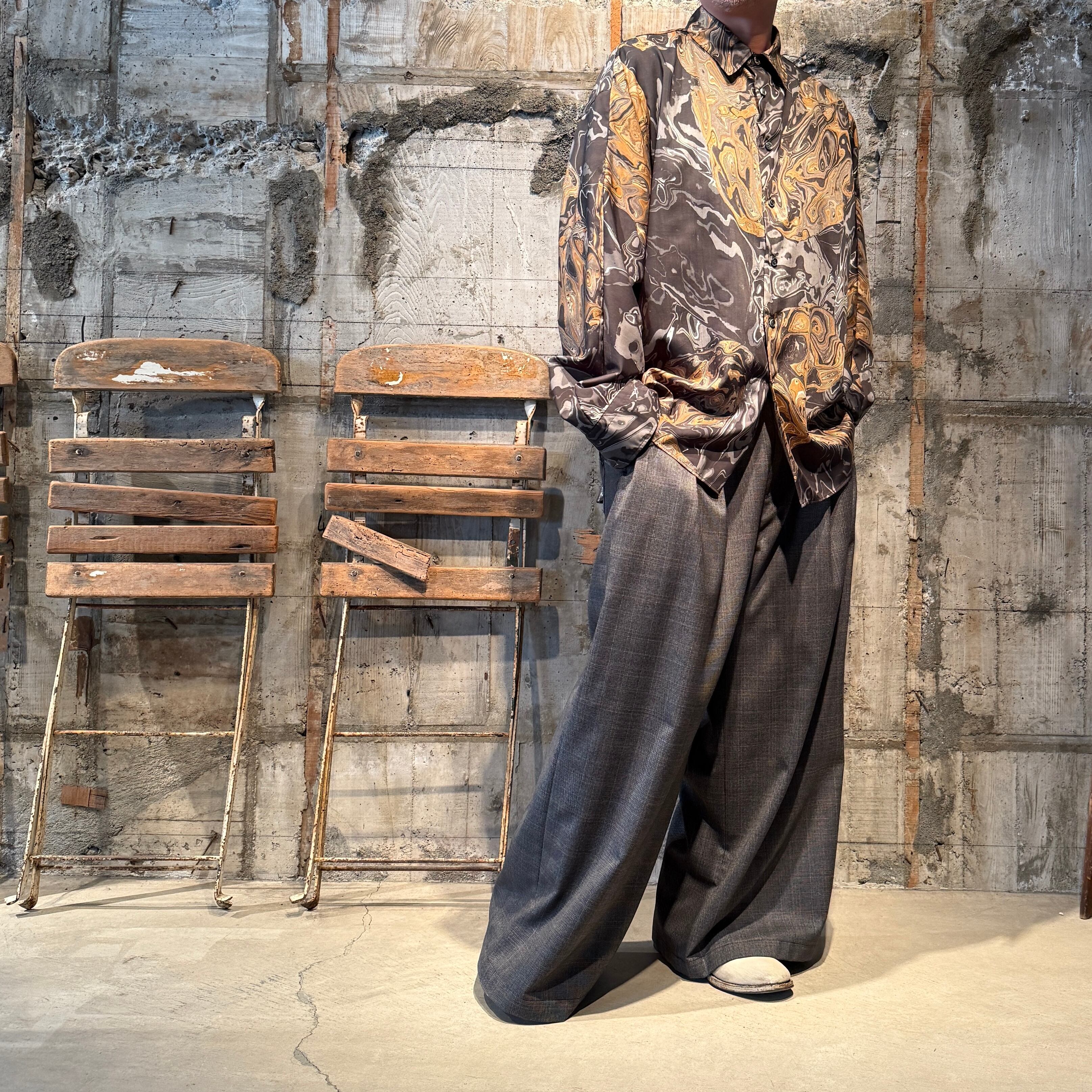 pas deux pareils【パ・ドゥ・パレイユ】オーバーサイズシャツ