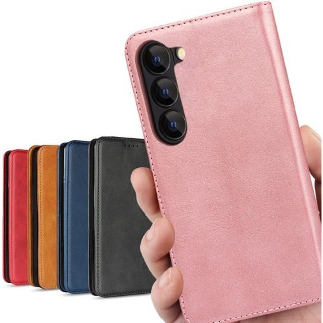 S23 galaxy ケース 手帳型 Galaxy S 帳ケース doo / SCG19 ケース au モバイル 対応 S23ケース サムスン ギャラクシー S23 カバー S23 ケース SC51D ケース SCG19 カバー スマホケース S23ケース 適用 case iCoverCase 合成皮革 内蔵マグネット ケース 手帳型 カードケース スマホケース 携帯カバー カード入れ スタンド機能 落ち着いた色 レトロ ピンク 1925