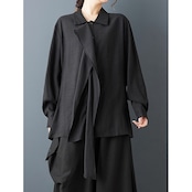 アシメタイ デザイン シャツ 00343